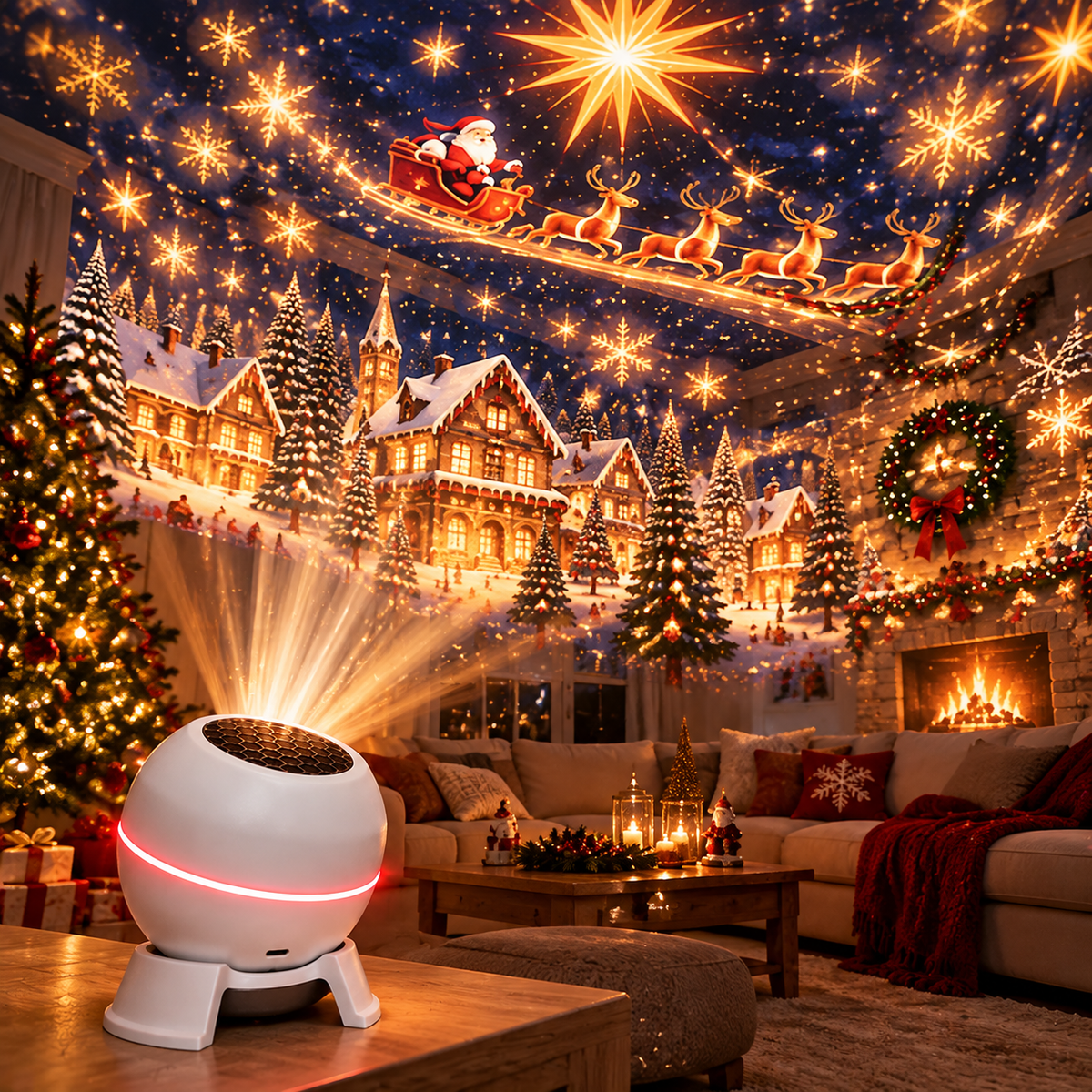 Official Store | 🎁🎁 SCNDR® Smart Holographic Projector (HD Smart Dynamic 5D)